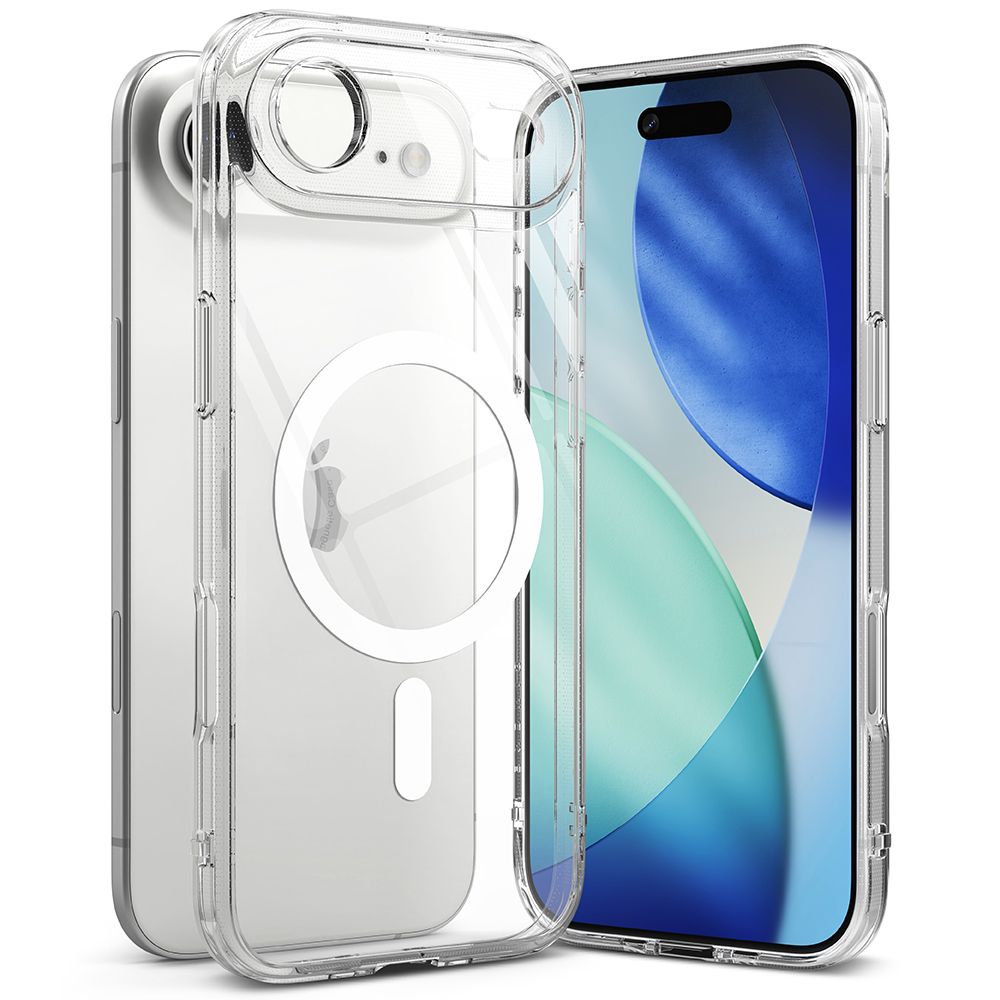 Ringke Fusion Magnetic MagSafe Suojakuori iPhone 17 Air:lle - Kirkas