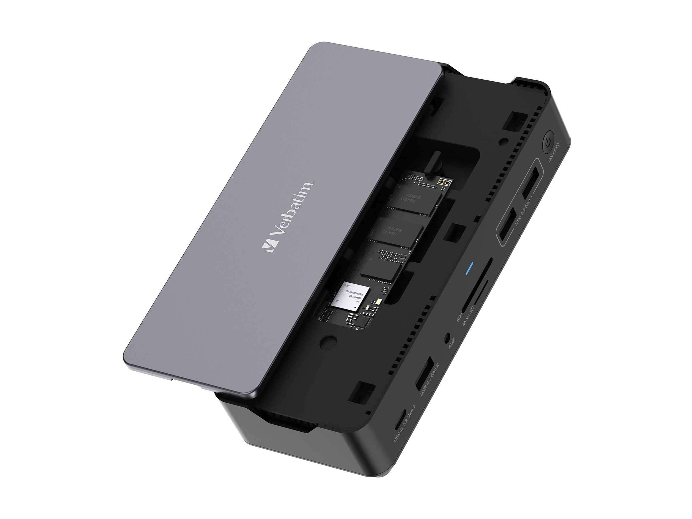 VERBATIM USB-C Pro -telakointiasema 15
