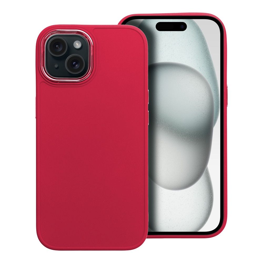 Frame Suojakuori iPhone 15:lle magenta