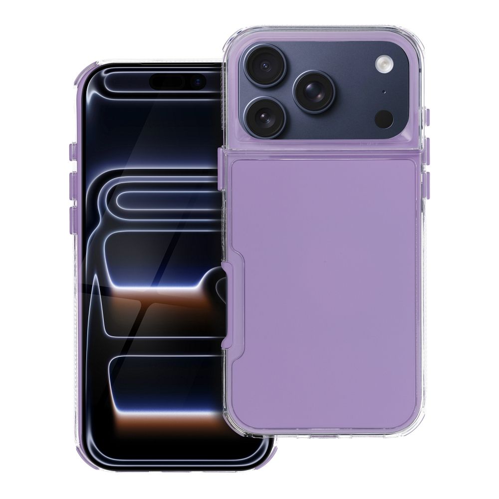 Matrix Suojakuori iPhone 17 PRO MAX:lle vaalea violetti
