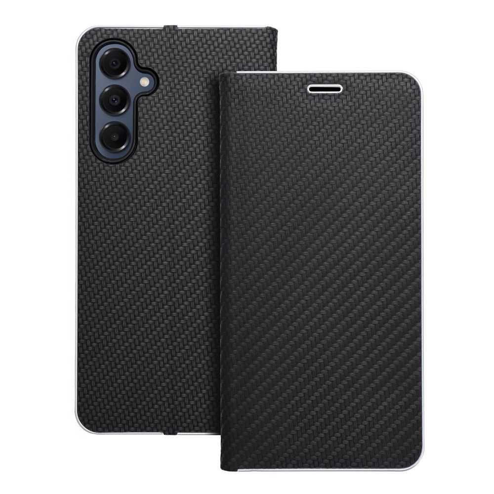 LUNA Book Carbon kotelo SAMSUNG A16 5G musta