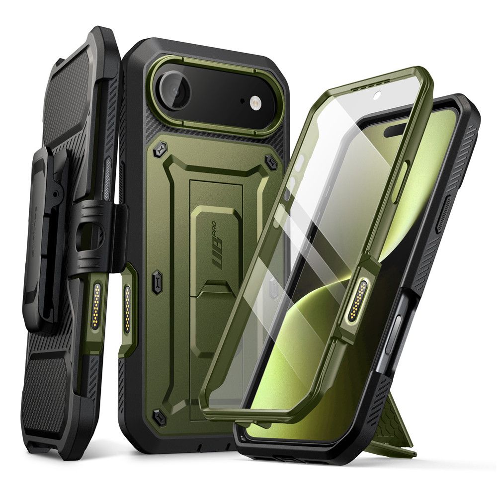 Supcase UB Pro Suojakuori iPhone 17 Air:lle - Vihreä