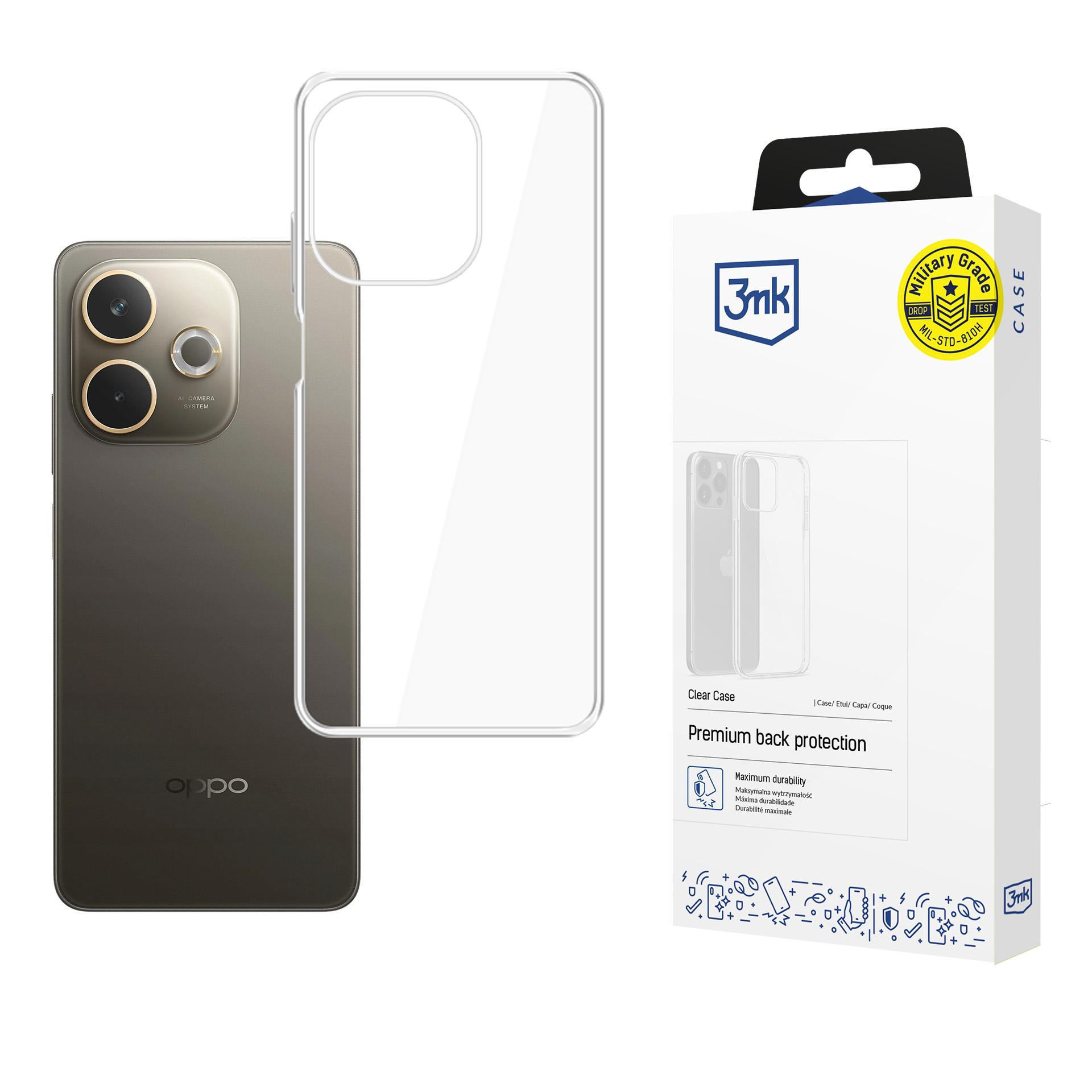 3mk Clear Case for Oppo A5 Pro 5G - transparent