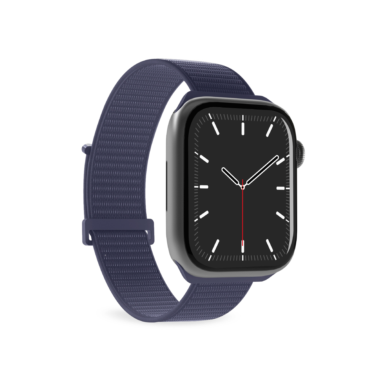 Puro Sport Hihna Apple Watch 44/45/46/49mm:lle - laivastonsininen