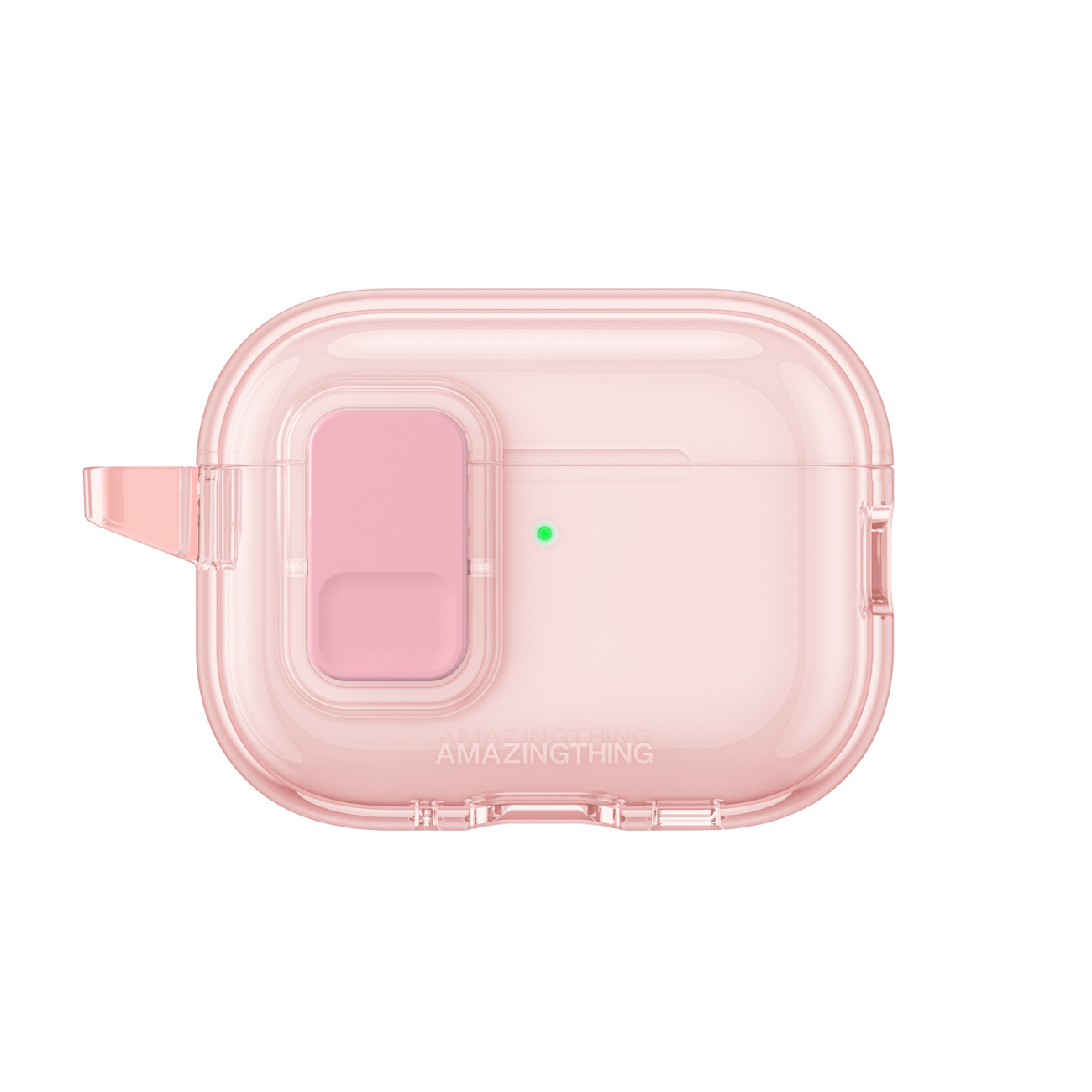 AmazingThing Minimal Case Suojakuori AirPods Pro 3 -kuulokkeille - vaaleanpunainen