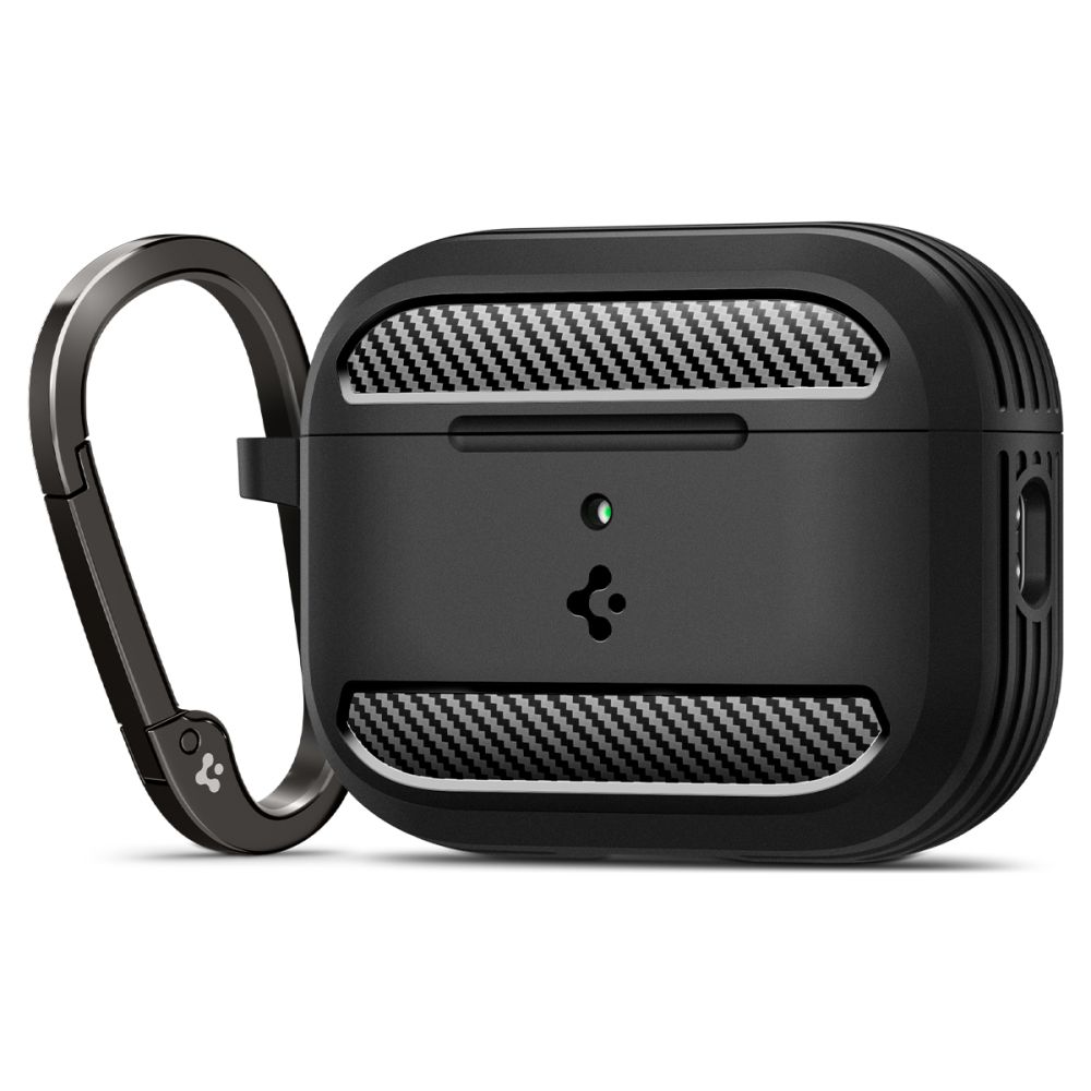 Spigen Rugged Armor Suojakuori AirPods 3:lle - Matta Musta