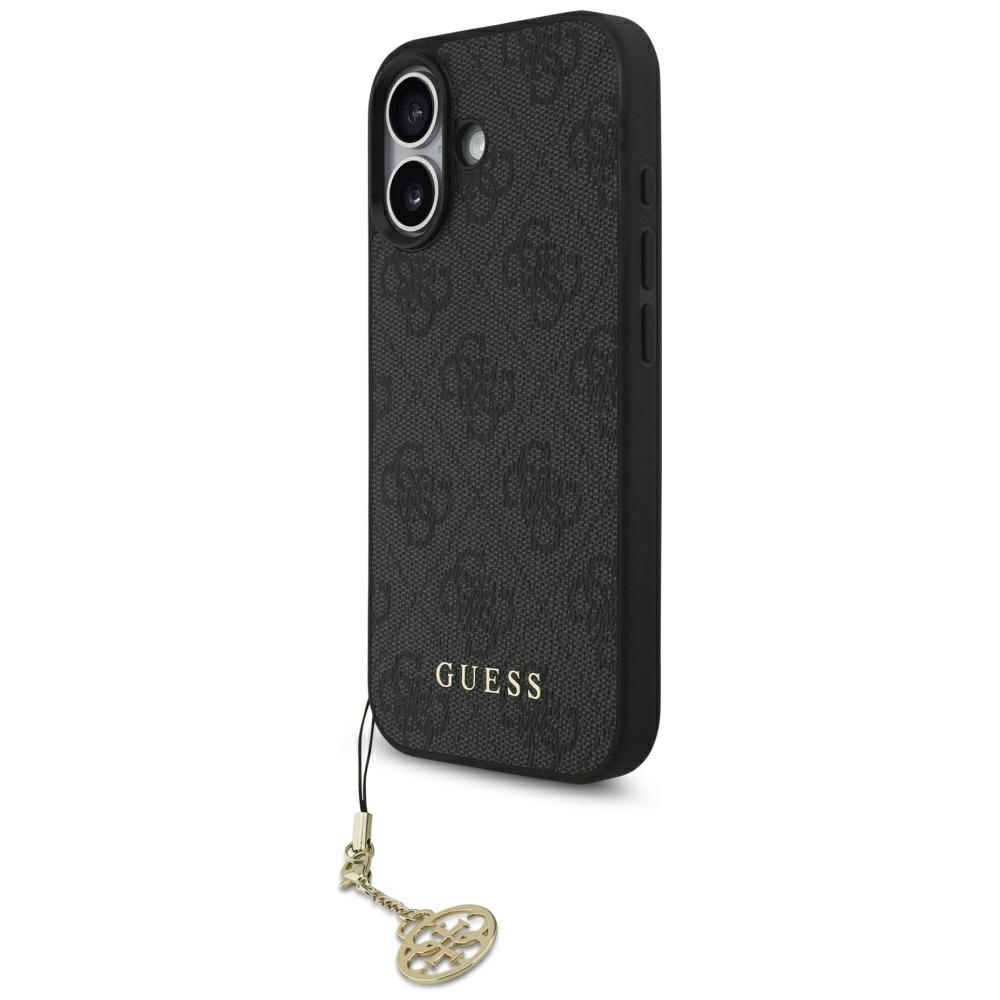 Guess 4G Charms Collection MagSafe -suojakuori iPhone 17 - musta