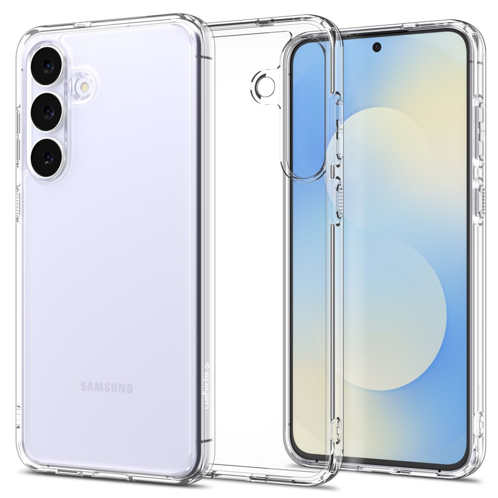 Spigen Ultra Hybrid Suojakuori Samsung Galaxy S25 FE:lle - läpinäkyvä