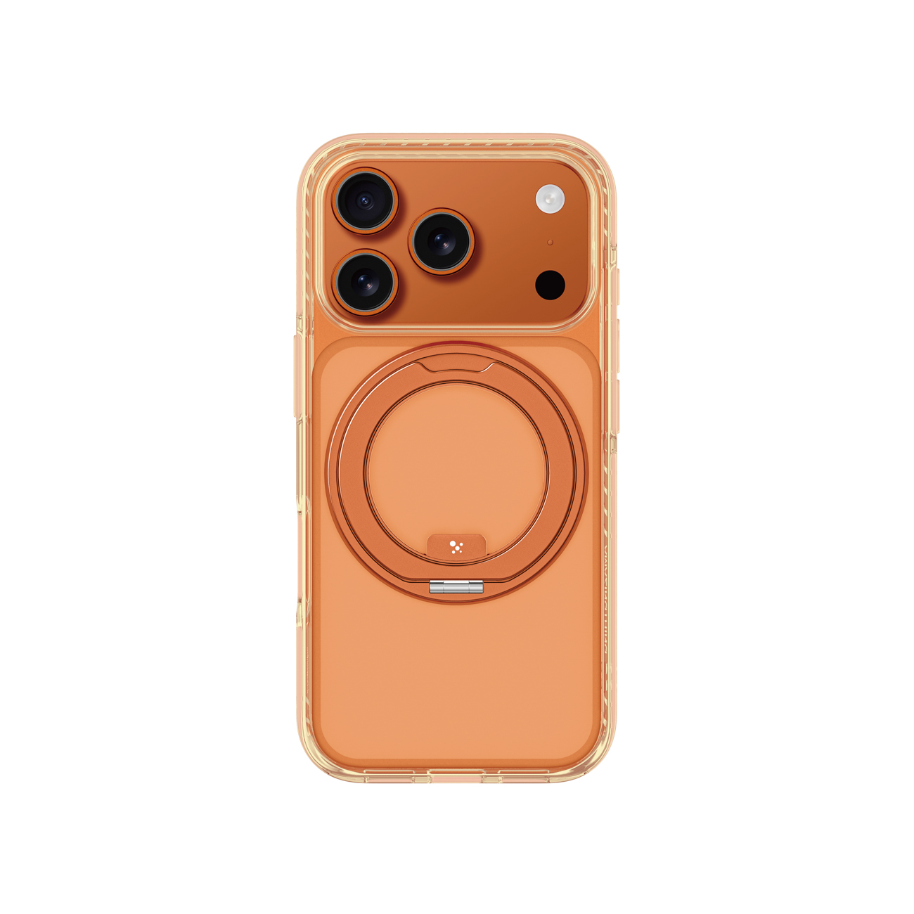 AmazingThing Titan Pro Spin Suojakuori iPhone 17 Prolle MagSafe-yhteensopiva - oranssi