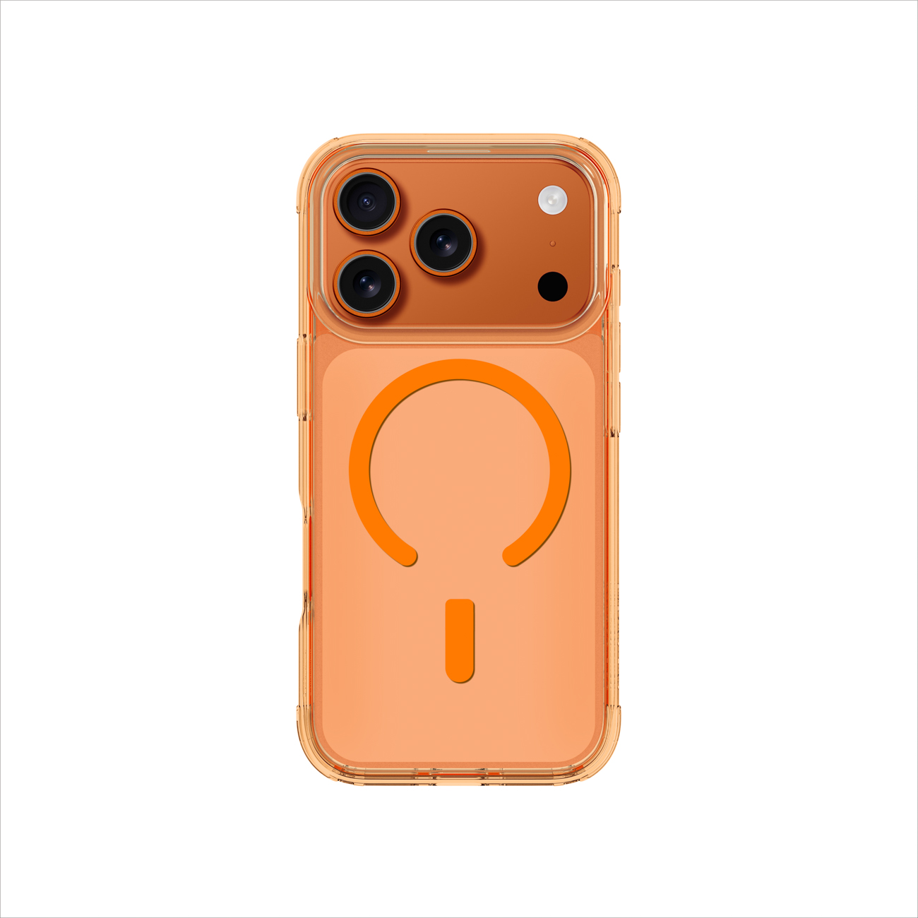 AmazingThing Minimal Mag Suojakuori iPhone 17 Pro Maxille MagSafe-yhteensopiva - oranssi