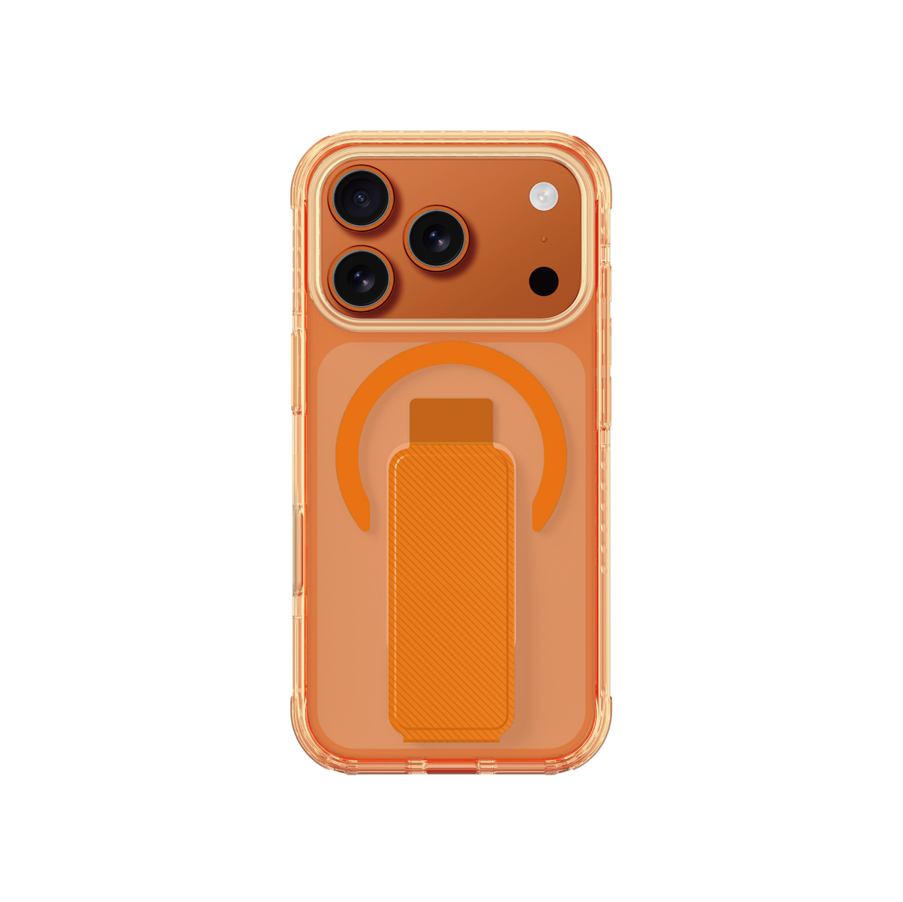 AmazingThing Titan Pro Holder Suojakuori iPhone 17 Pro Maxille MagSafe-yhteensopiva - oranssi