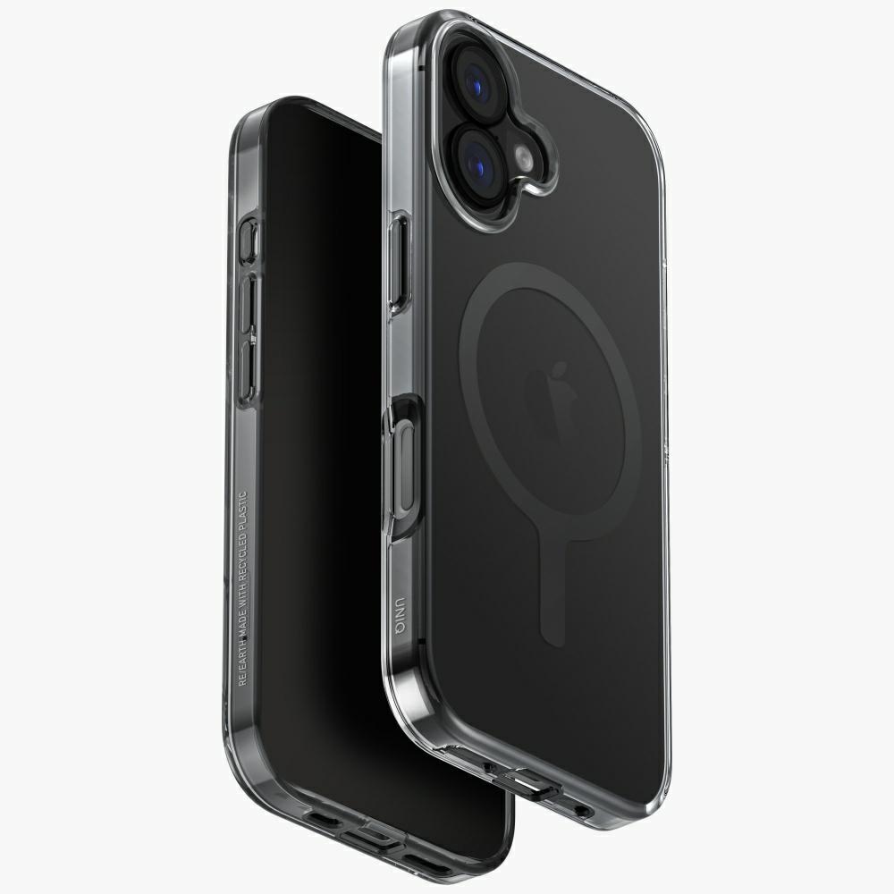 Uniq Clario Magclick lataussuojakuori iPhone 17:lle - musta