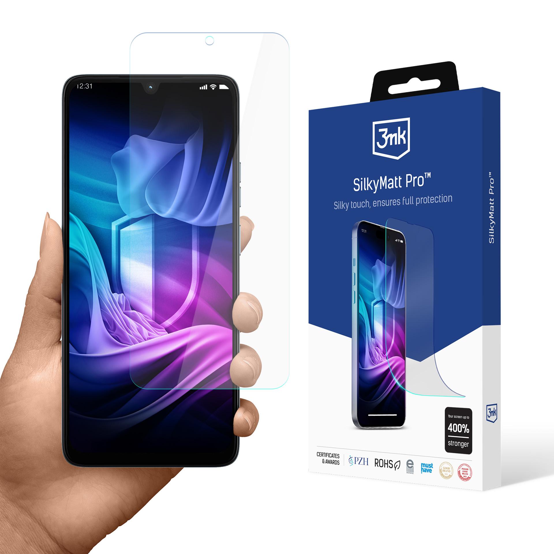 3mk Silky Matt Pro matta suojakalvo Motorola Moto G06 / Moto G06 Power -puhelimelle