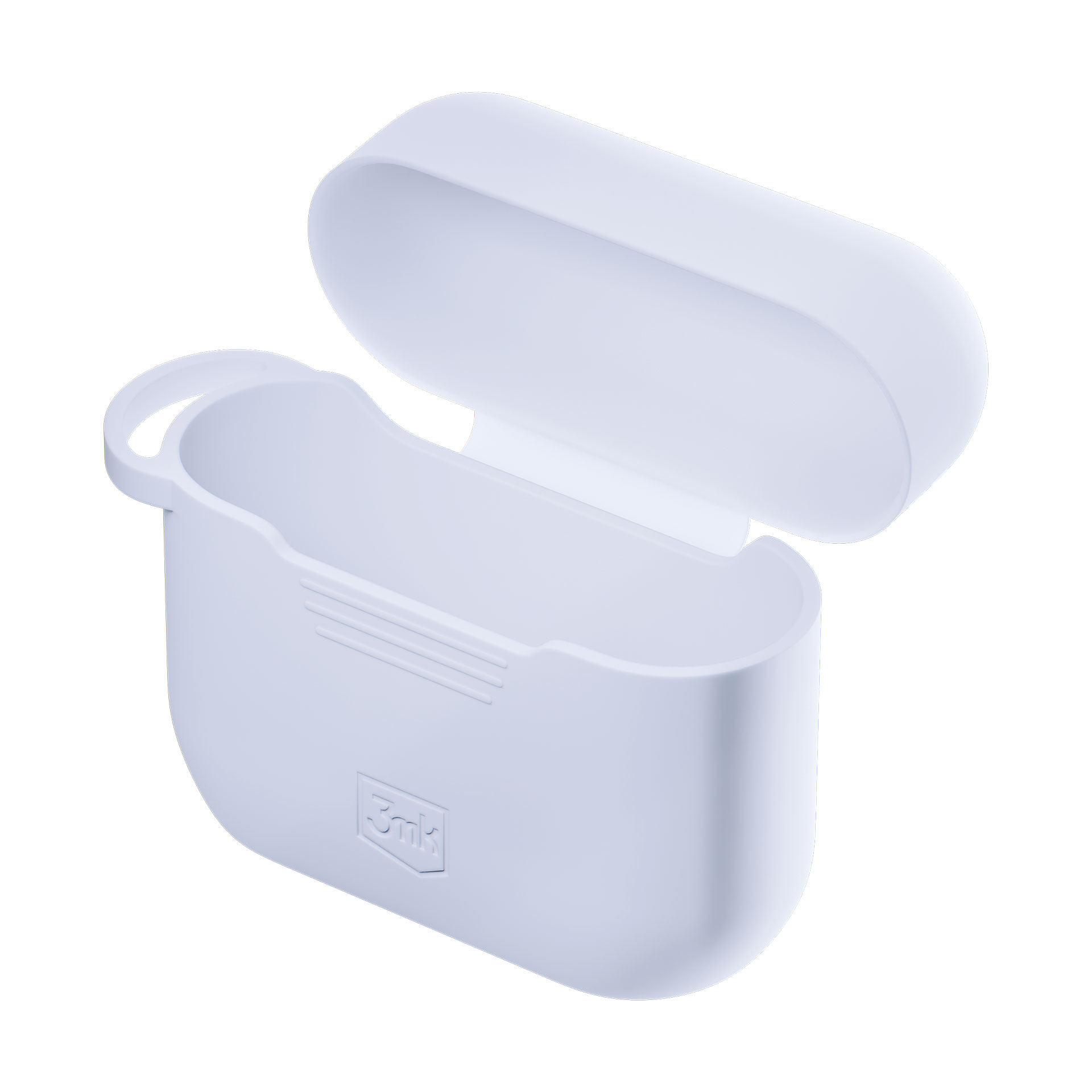 3mk Silikoninen AirPods-suojakuori AirPods Pro 3 -laitteelle - valkoinen