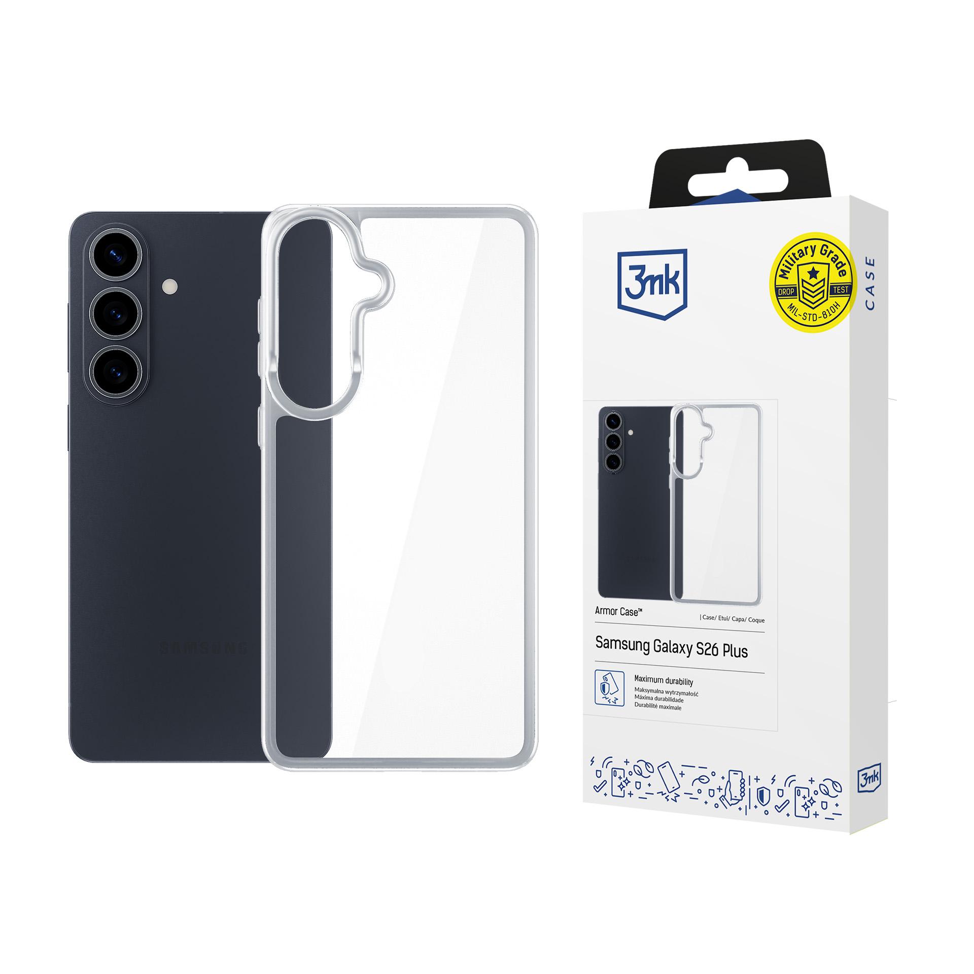3mk Armor MagCase for Samsung Galaxy S26+ - transparent