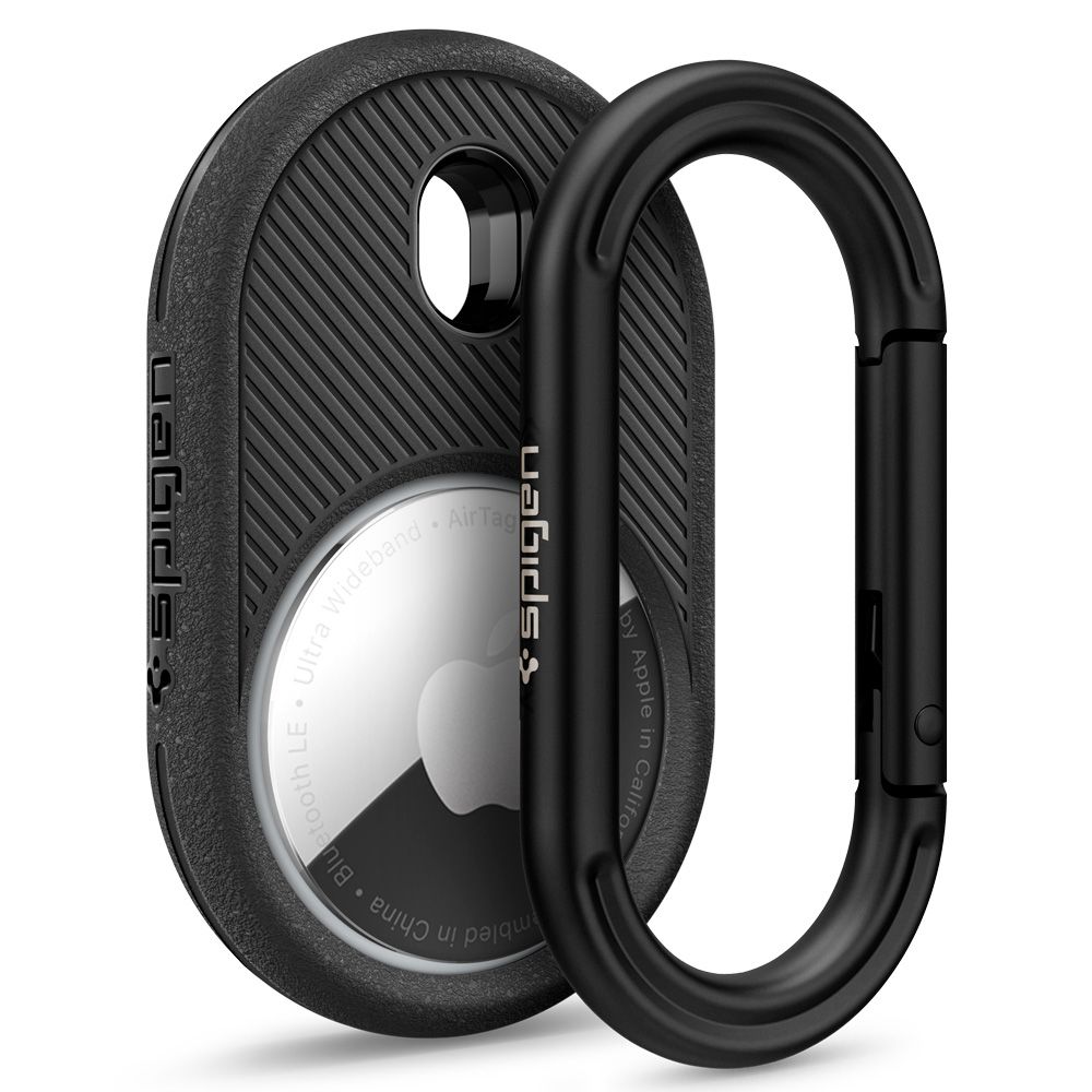 Spigen Vault Suojakuori Apple AirTag -laitteelle - mattamusta