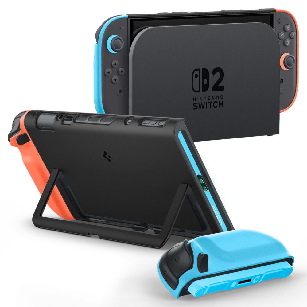 Spigen Nano Pop Suojakuori Nintendo Switch 2:lle - Musta