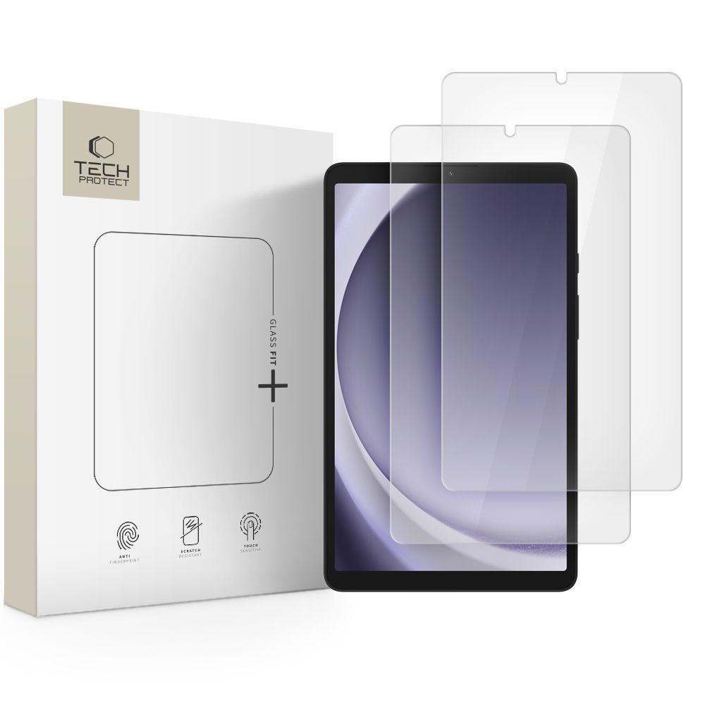 Tech-Protect Glass Fit+ 2-pack Samsung Galaxy Tab A9 / A11 8.7 X110 / X115 / X133 / X135 -lle