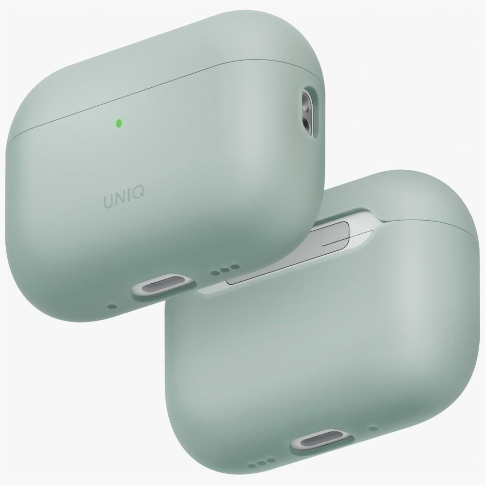 Uniq Lino Silikoninen Suojakuori AirPods Pro 3:lle - Vihreä