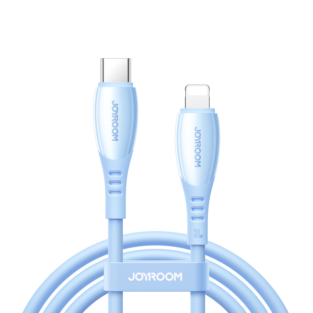 Joyroom S-A59 Vibrant Series 30W USB-C - Lightning Kaapeli 1,2m - sininen