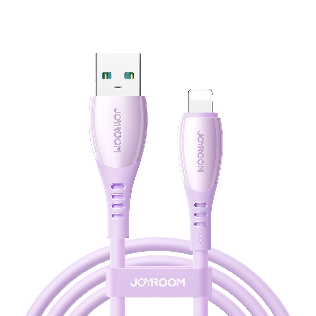 Joyroom S-A59 Vibrant Series 3A USB-A - Lightning Kaapeli 1,2m - violetti