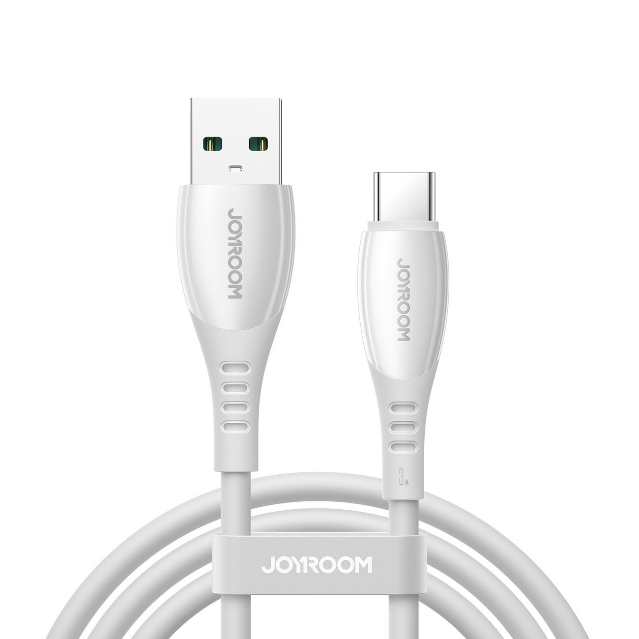 Joyroom S-A59 Vibrant Series 3A USB-A - USB-C Kaapeli 1,2m - valkoinen