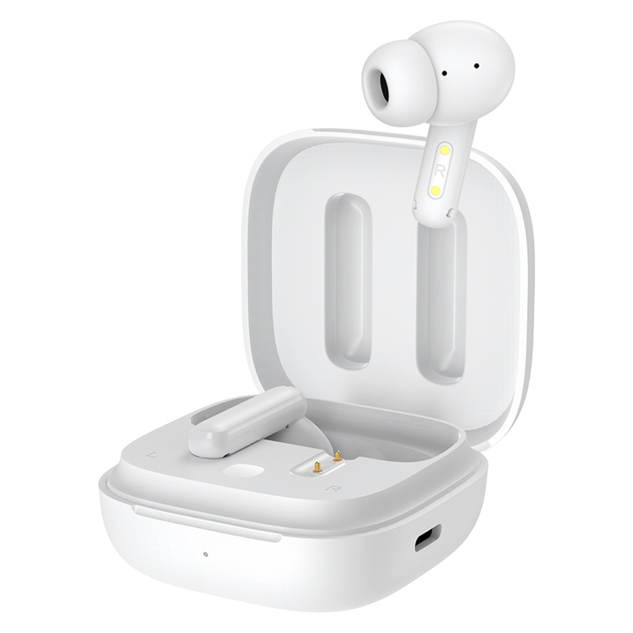 QCY T13 in-ear kuulokkeet ANC IPX5 Bluetooth 5.3 - valkoinen