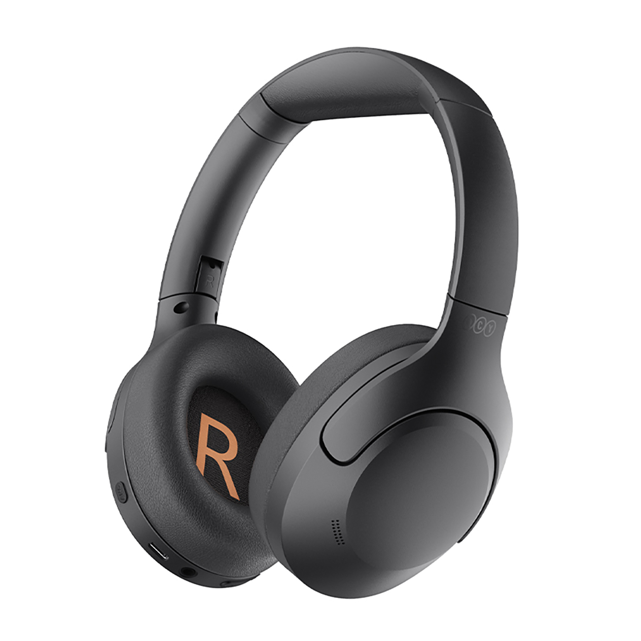 QCY H3 Lite Over-Ear-kuulokkeet ANC:lla Bluetooth 5.3 - musta