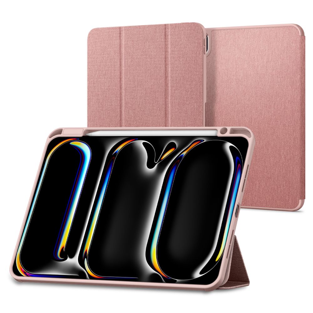 Spigen Urban Fit Suojakuori iPad Pro 11 5 / 6 / 2024-2025 -lle - vaaleanpunainen