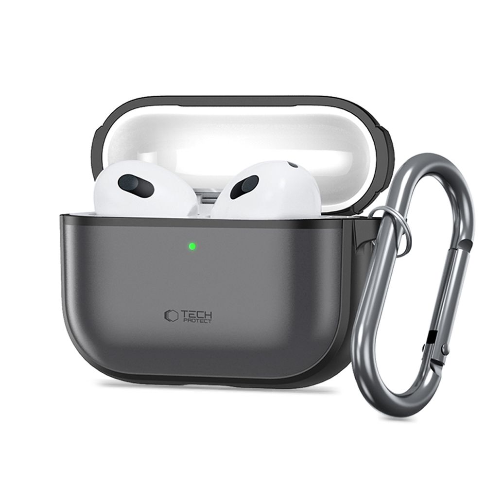 Tech-Protect Silicone Case for AirPods Pro 3 - Matte Black