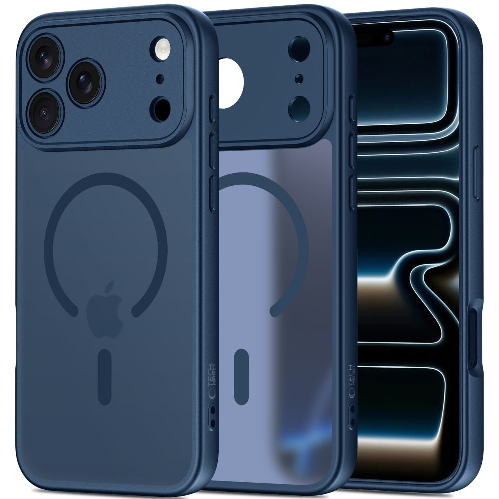 Tech-Protect BasicMag MagSafe Suojakuori iPhone 17 Pro -puhelimelle - laivastonsininen