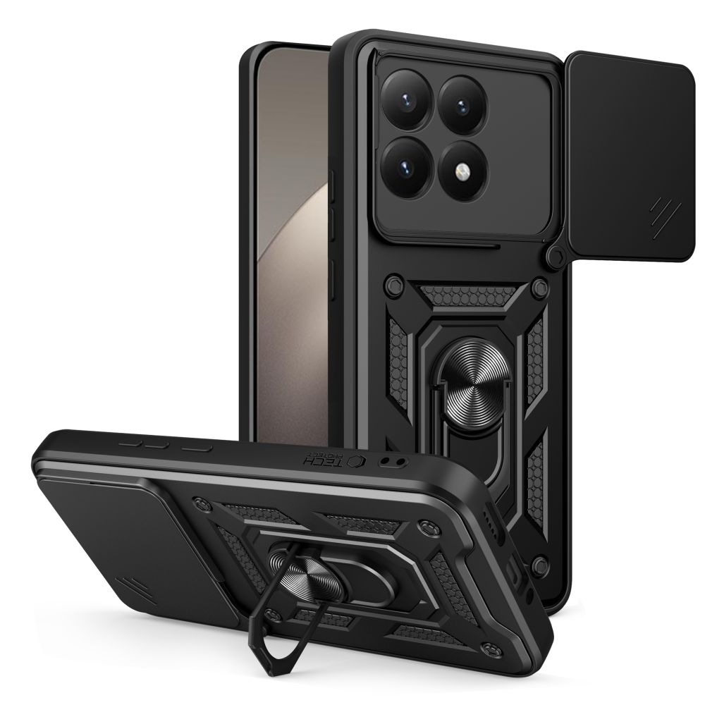 Tech-Protect CamShield Pro Suojakuori Xiaomi 15T:lle - Musta