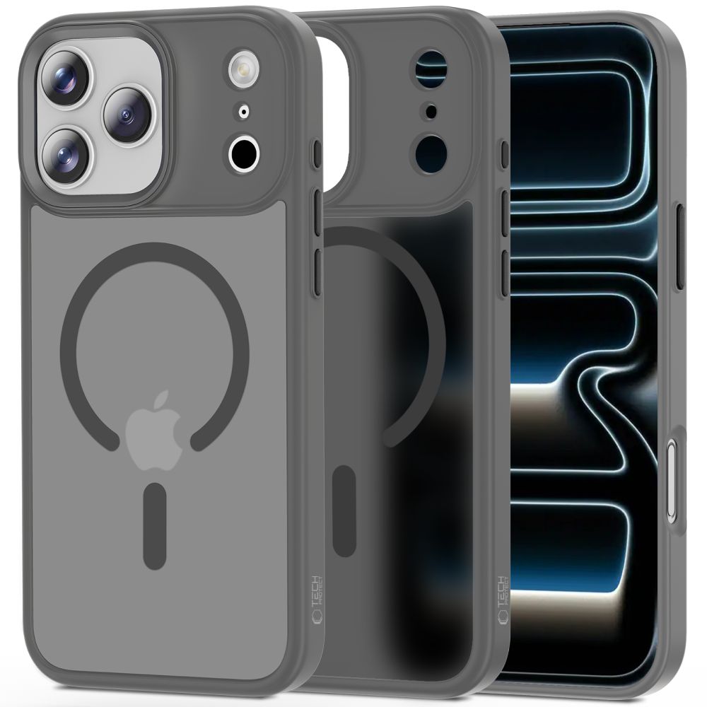 Tech-Protect MagMat MagSafe Suojakuori iPhone 17 Pro:lle - Harmaa