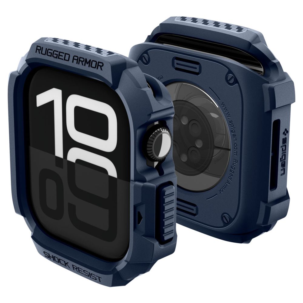 Spigen Rugged Armor Suojakuori Apple Watch 42mm - Laivastonsininen