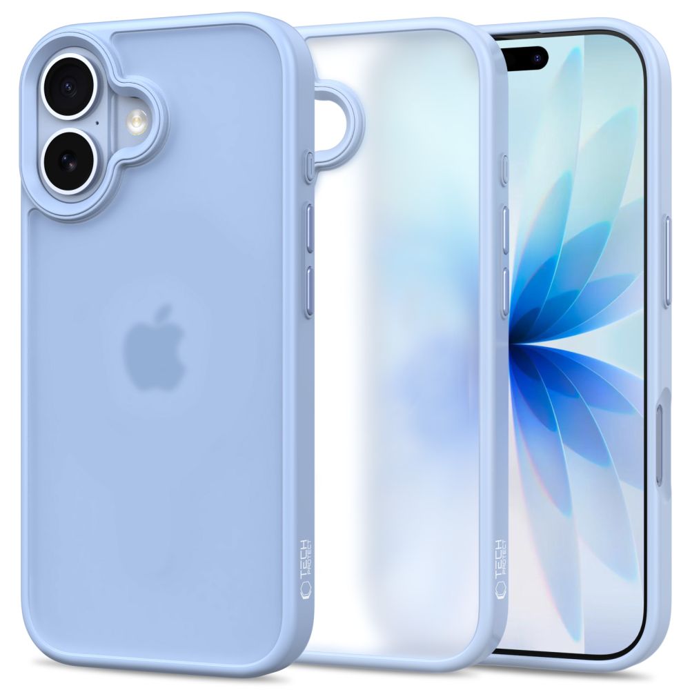 Tech-Protect MagMat Suojakuori iPhone 17:lle - Sininen