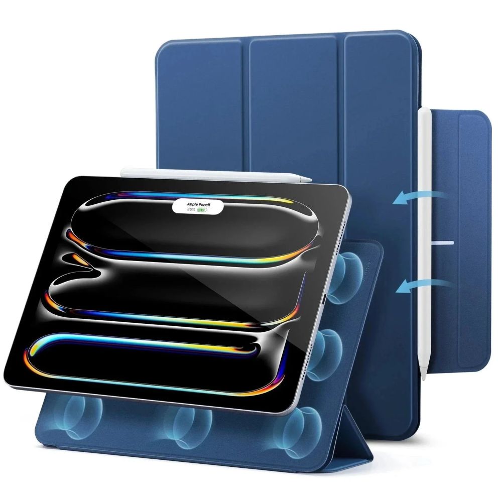 ESR Rebound Magneettinen Suojakuori iPad Pro 11 5 / 6 / 2024-2025 - Laivastonsininen