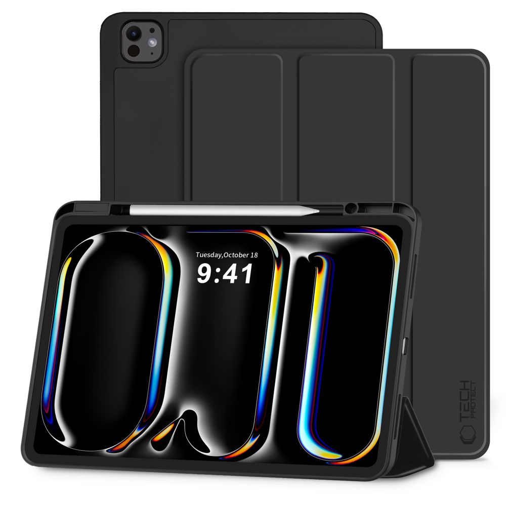 Tech-Protect SC Pen Suojakuori iPad Pro 11 5/6 2024-2025:lle - Musta
