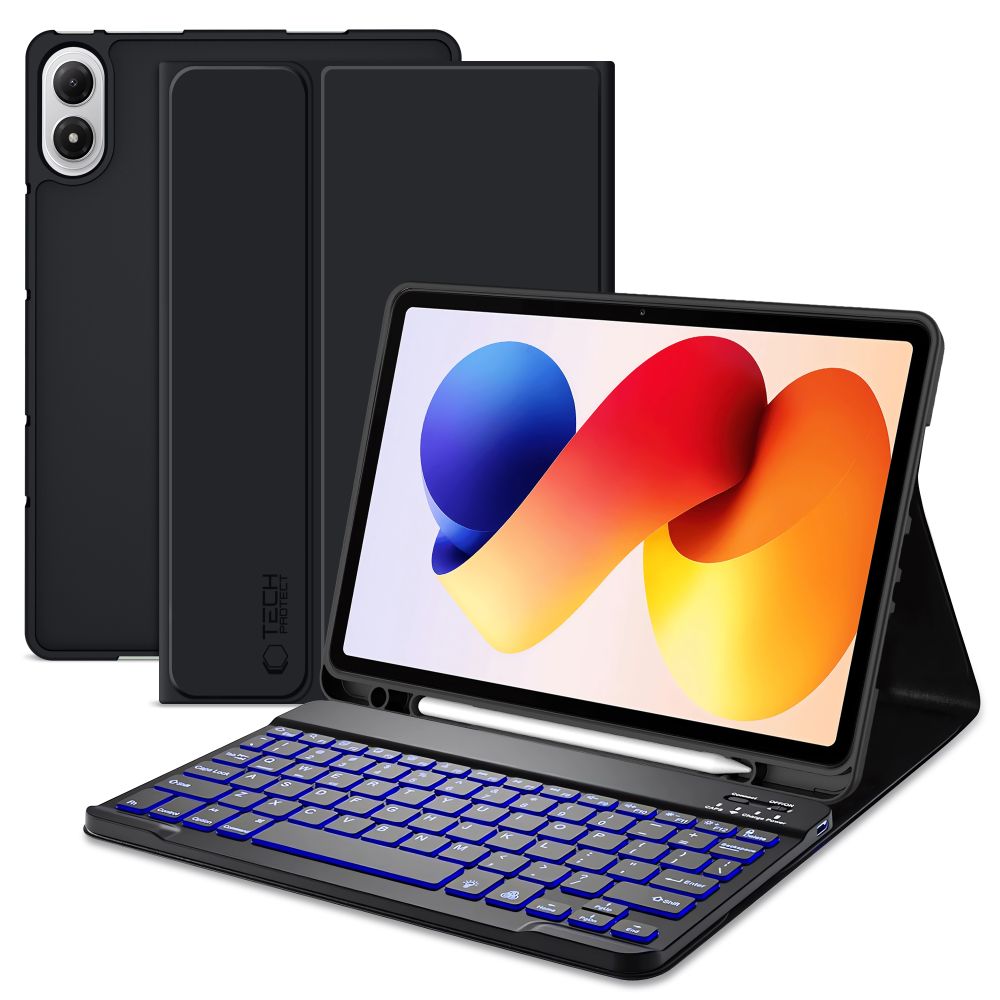 Tech-Protect SC Pen Case for Xiaomi Poco Pad M1 / Redmi Pad 2 Pro 12.1 - Black