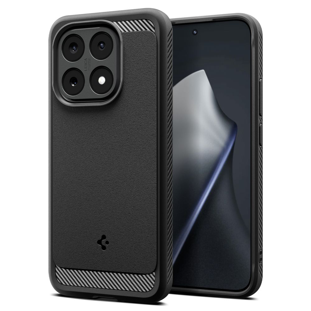 Spigen Rugged Armor Suojakuori Xiaomi 15T:lle - Musta