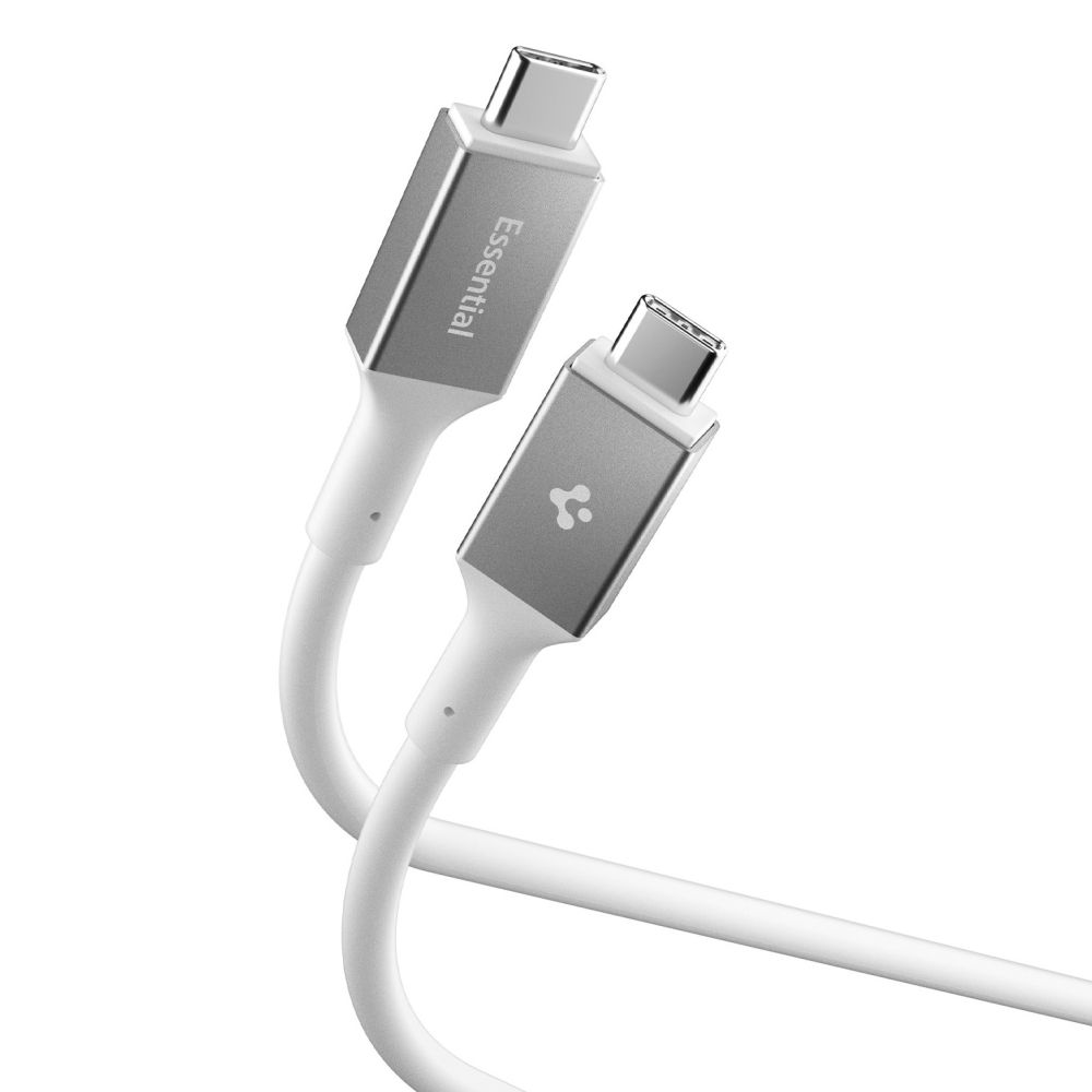 Spigen EB24012CC USB-C Kaapeli 240W 120cm - Valkoinen