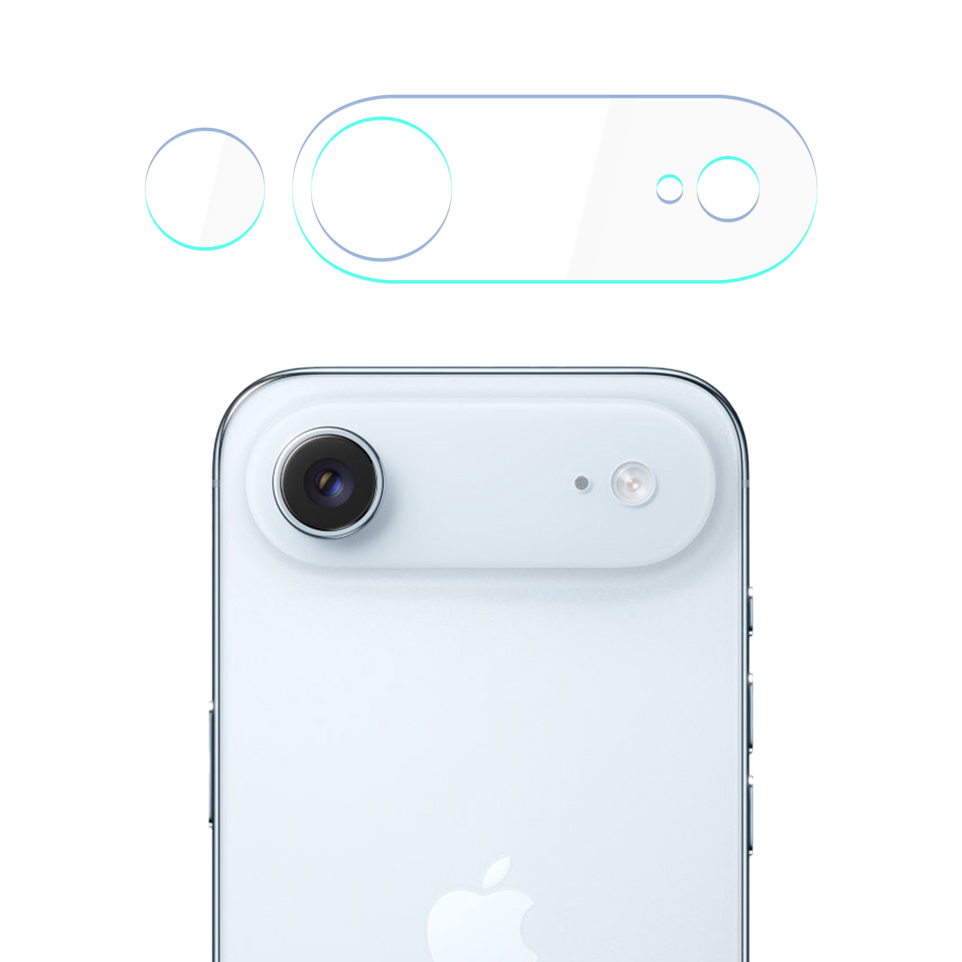 3mk Lens Protection kameran linssisuoja Apple iPhone Air -puhelimelle