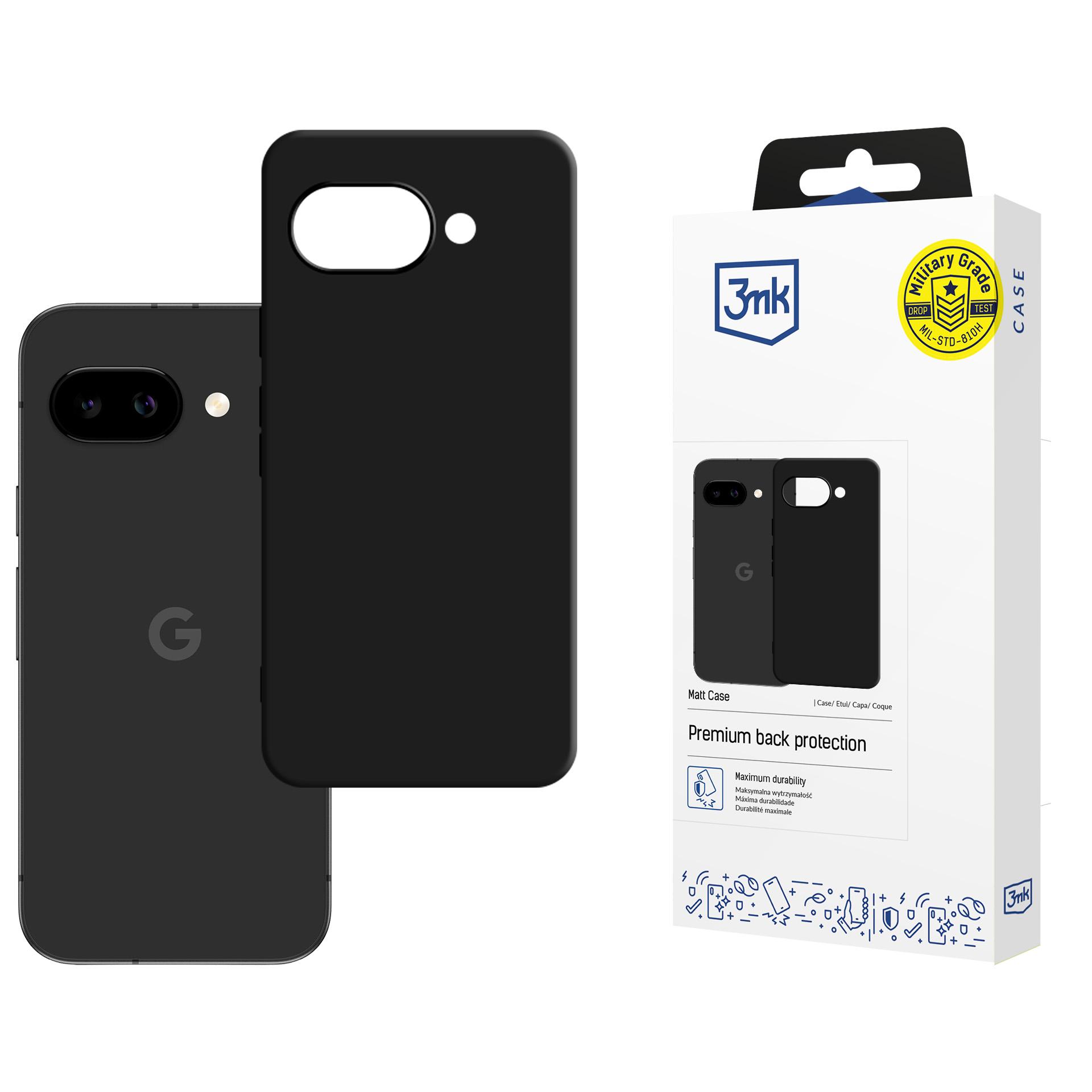 Case 3mk Matt Case Google Pixel 10a black