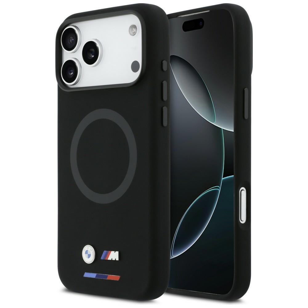 BMW M Silicon Logo MagSafe Suojakuori iPhone 17 Pro Maxille - Musta