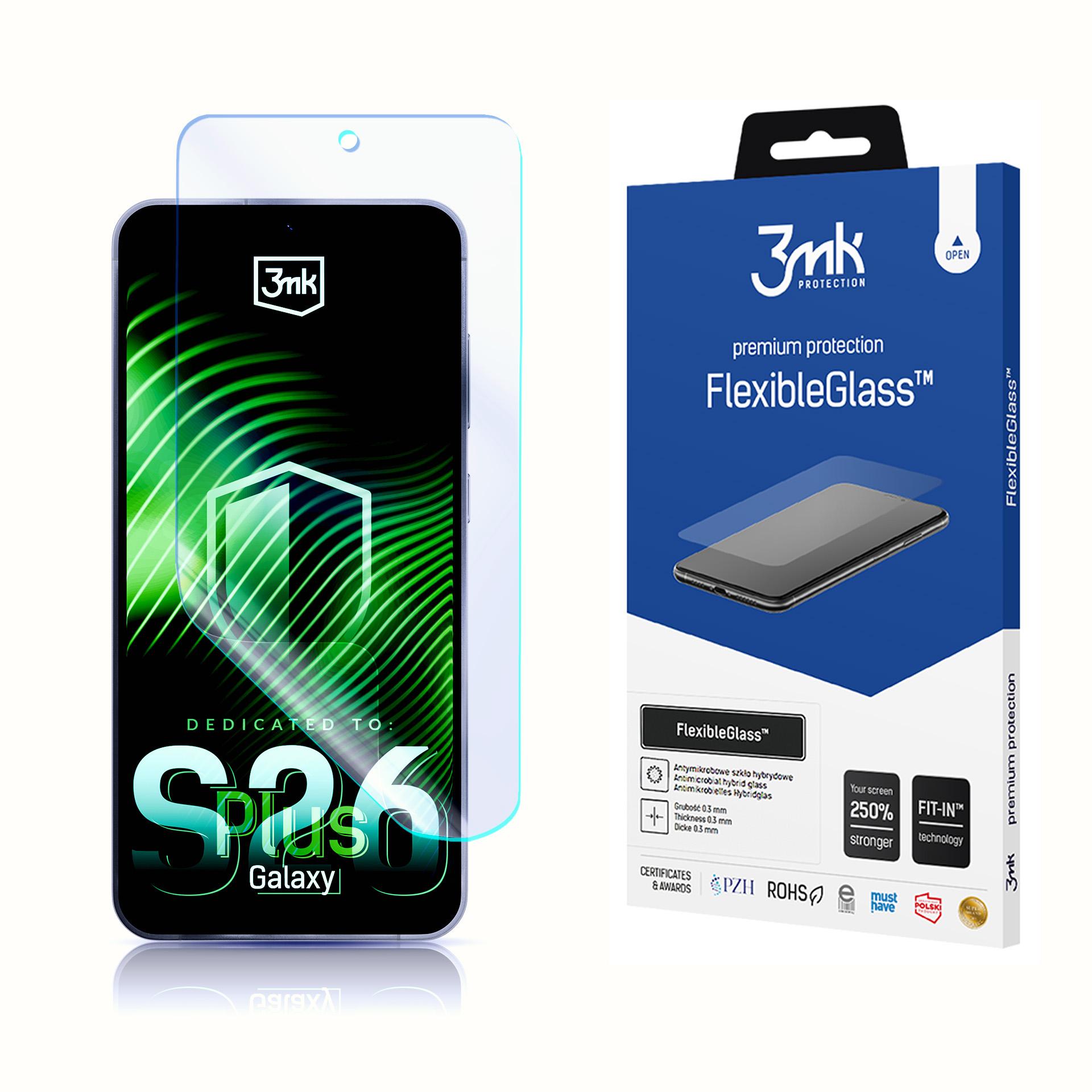 3mk FlexibleGlass Hybrid Glass for Samsung Galaxy S26+