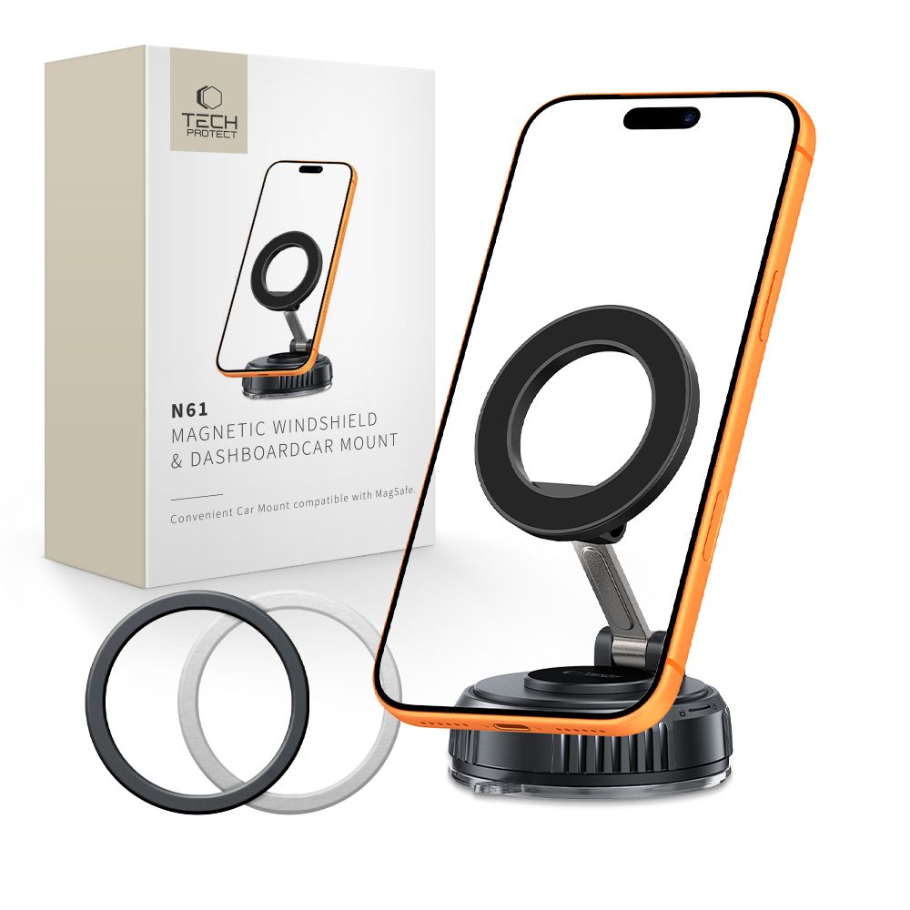 Tech-Protect N61 Magneettinen Teline - Musta