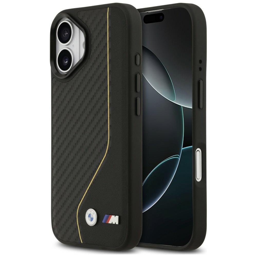 BMW M Carbon Line & Logo MagSafe Suojakuori iPhone 17:lle keltainen