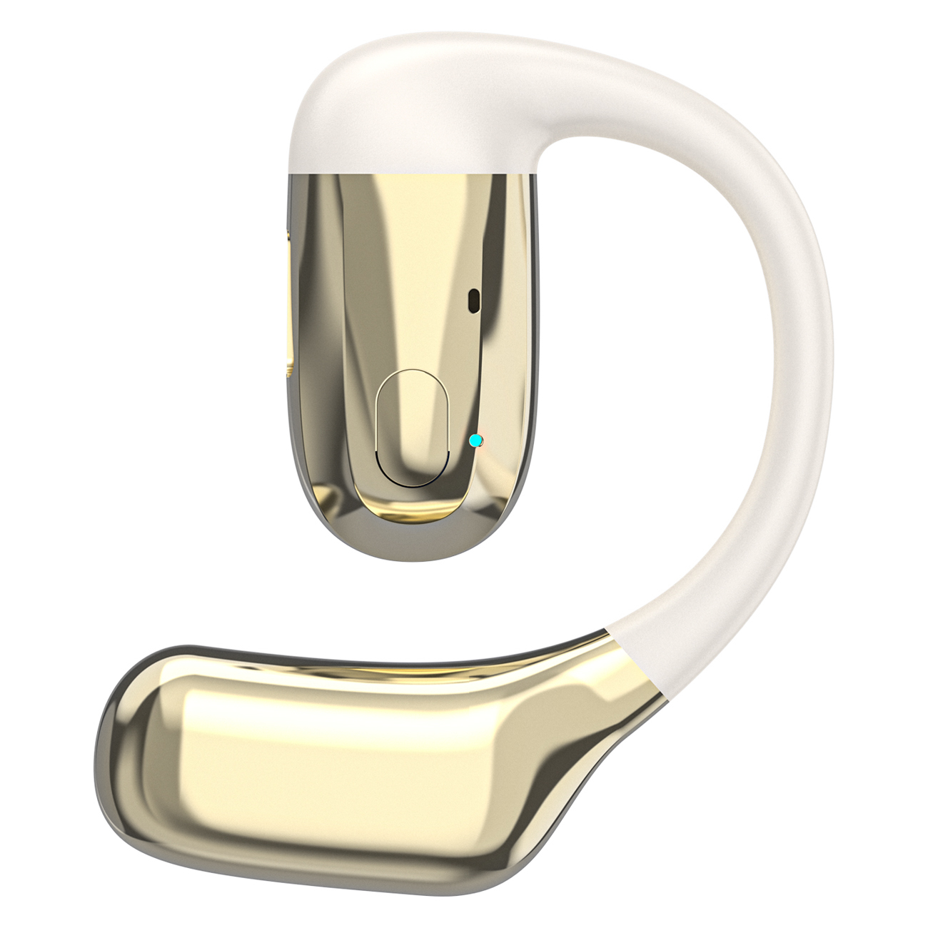Dudao U4Pro Bluetooth universaali over-ear kuulokemikrofoni molemmille korville - beige ja kultainen