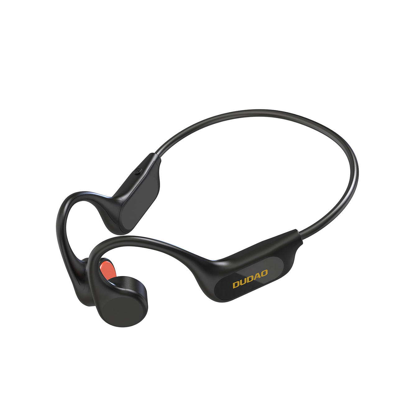 Dudao U22 Bluetooth 5.2 luujohtokuulokkeet otsapannalla musta
