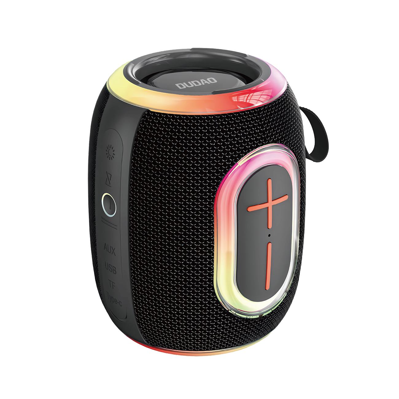 Dudao Y22 langaton kaiutin RGB-taustavalaistuksella Bluetooth 5.3 musta