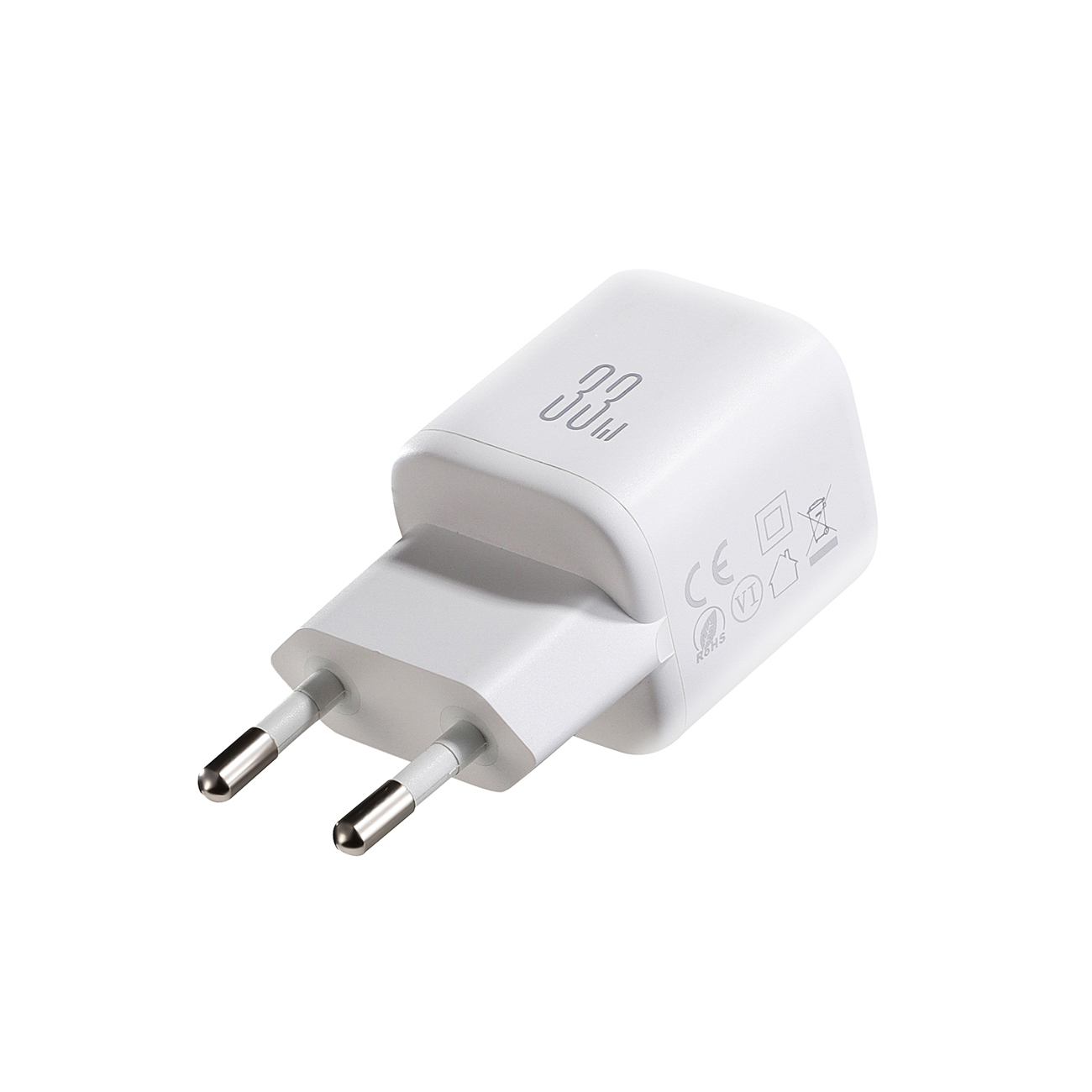 Charger Joyroom (JR-TG7) + "USB-C (Type-C) to USB-C (Type-C)" (1xUSB-C; 1xUSB 33W) white